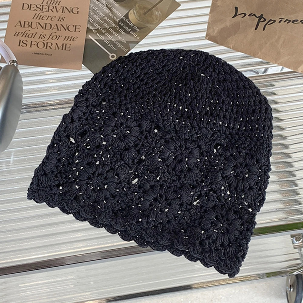 Béret chic en maille