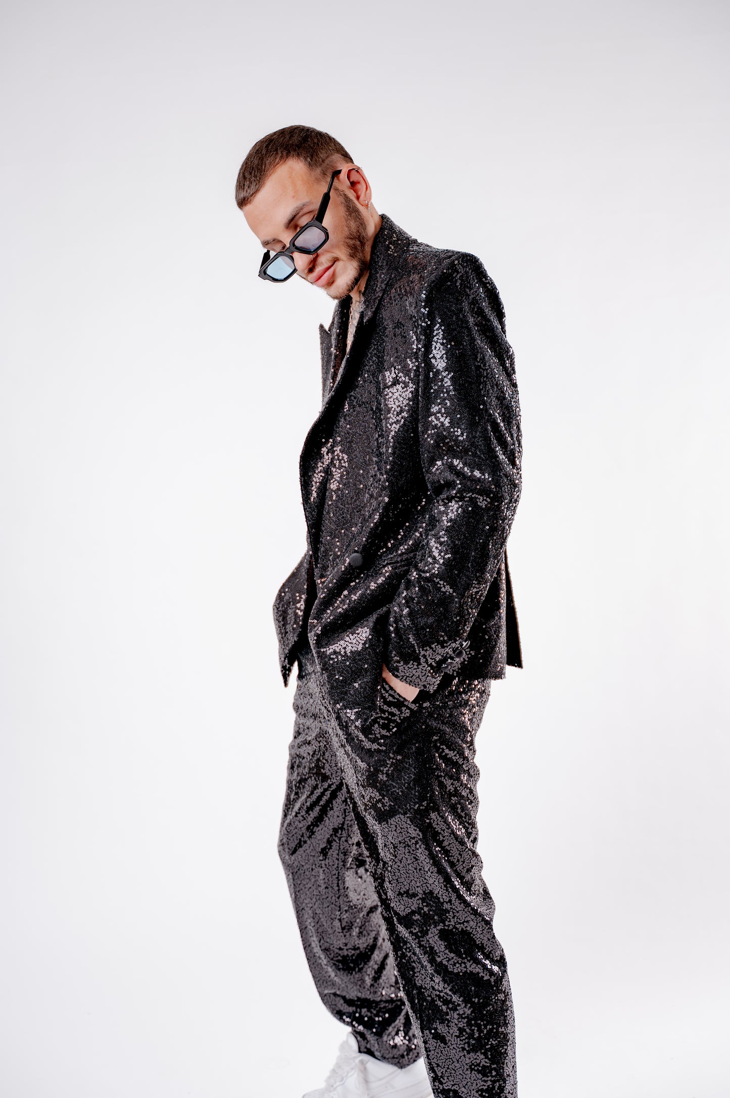 Costume Mixe double boutonnage