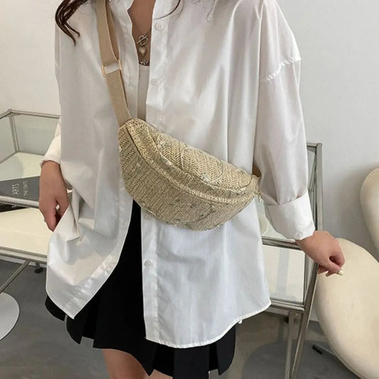 Sac Banane en Paille