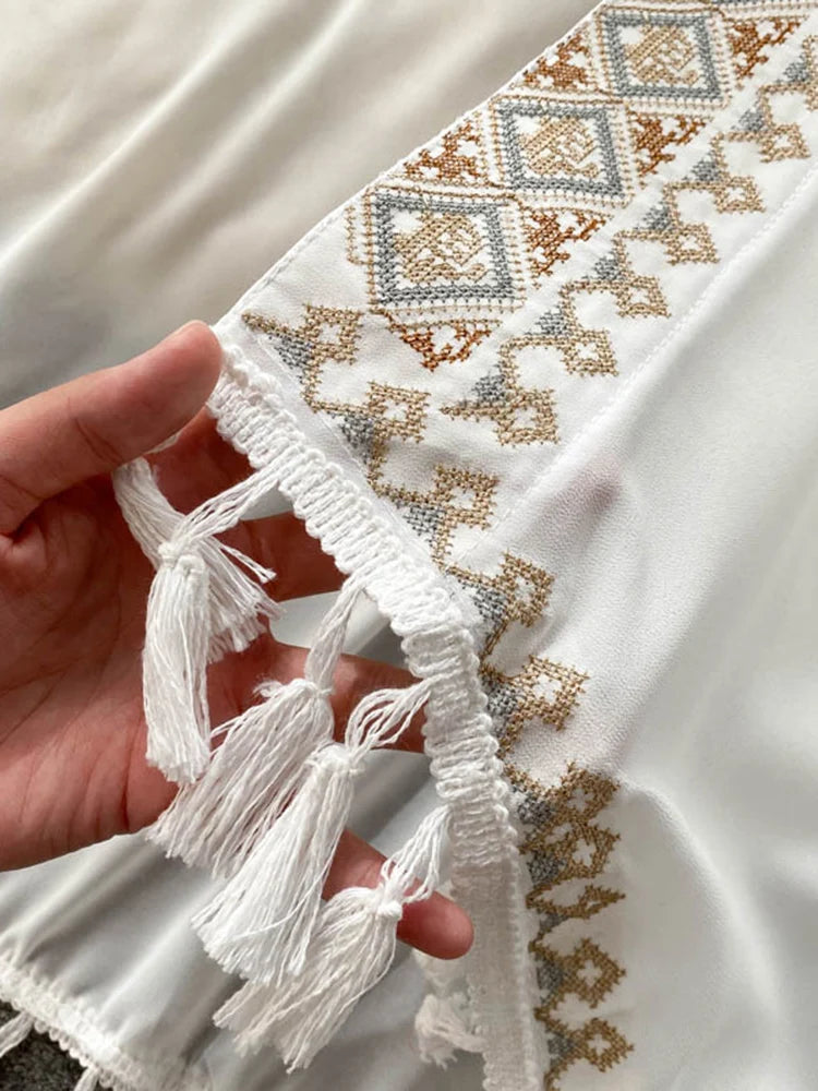 Kimono Ethnique Patchwork — "Bali Vibes"