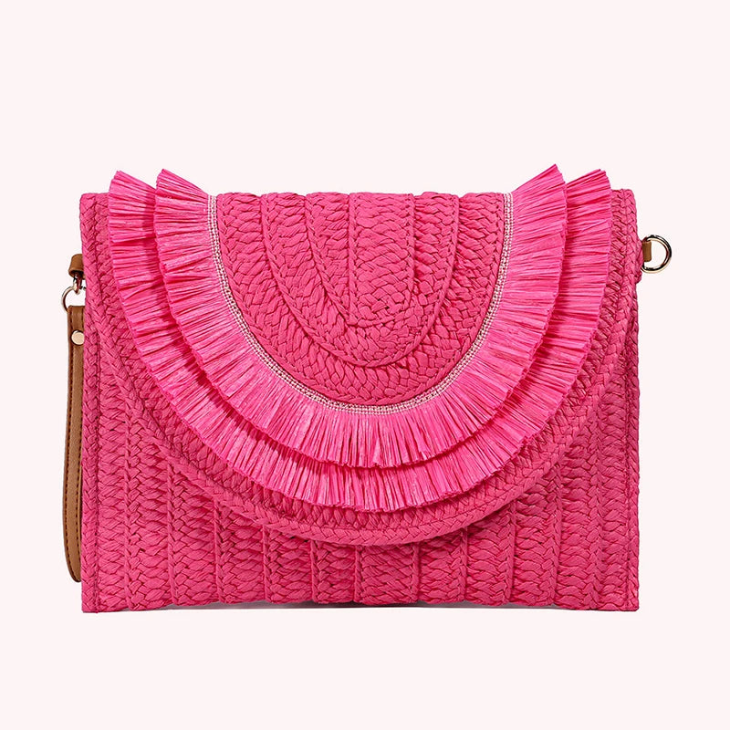 Sac en Paille Bohème