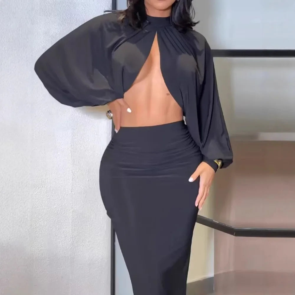 Robe slim fit col rond — Summer Glow Dress