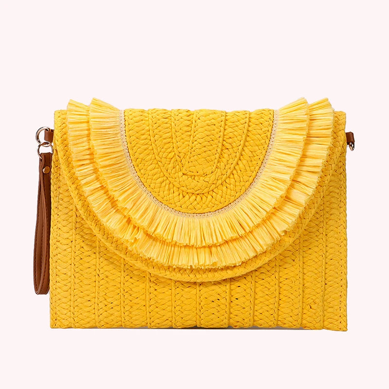 Sac en Paille Bohème