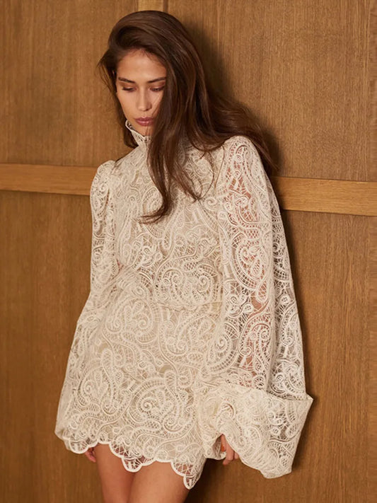 Ensemble col roulé et mini-jupe — Urban Chic