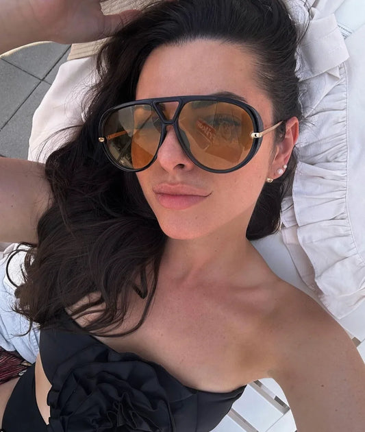 Lunettes de soleil oversize