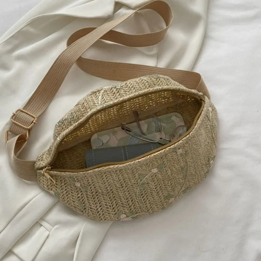 Sac Banane en Paille