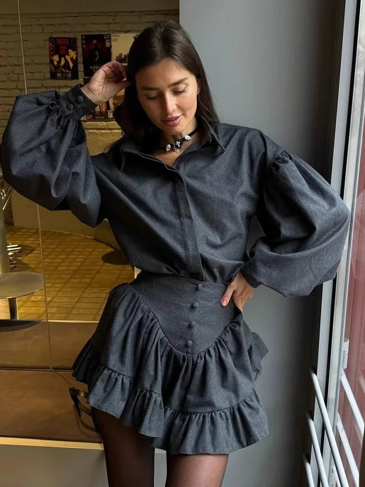 Ensemble chemise & mini-jupe — City Vibes