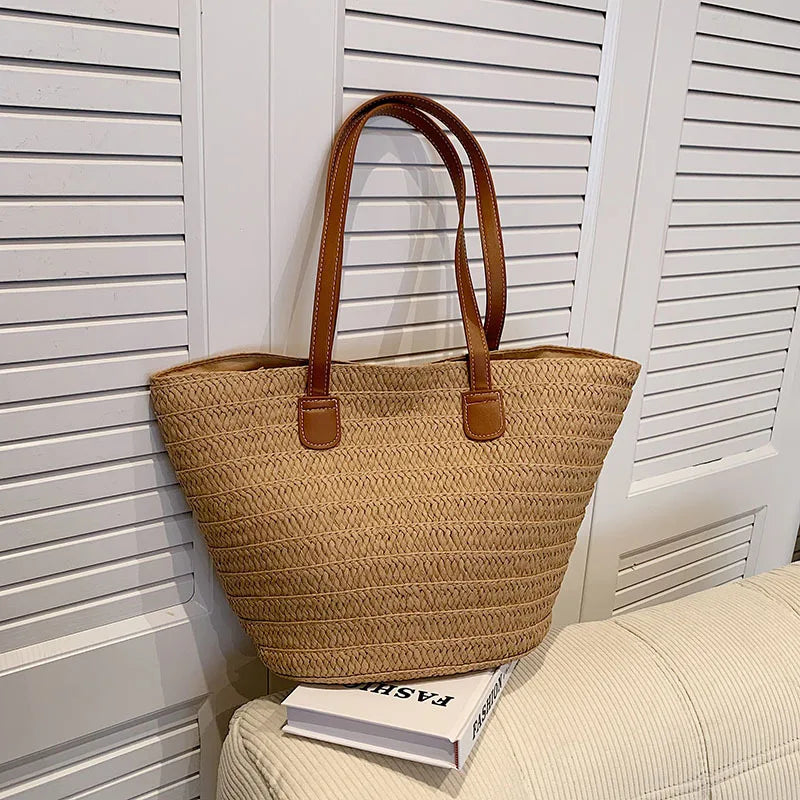Sac Cabas Bohème en Paille