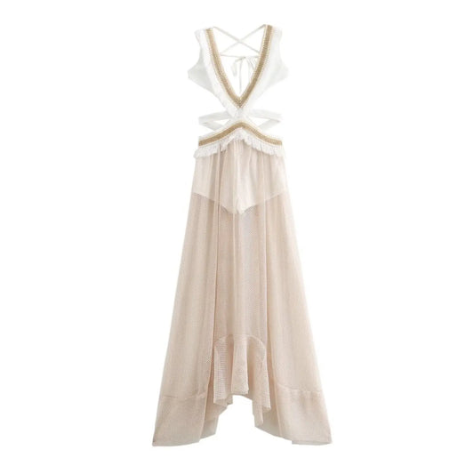 Robe Longue Transparente