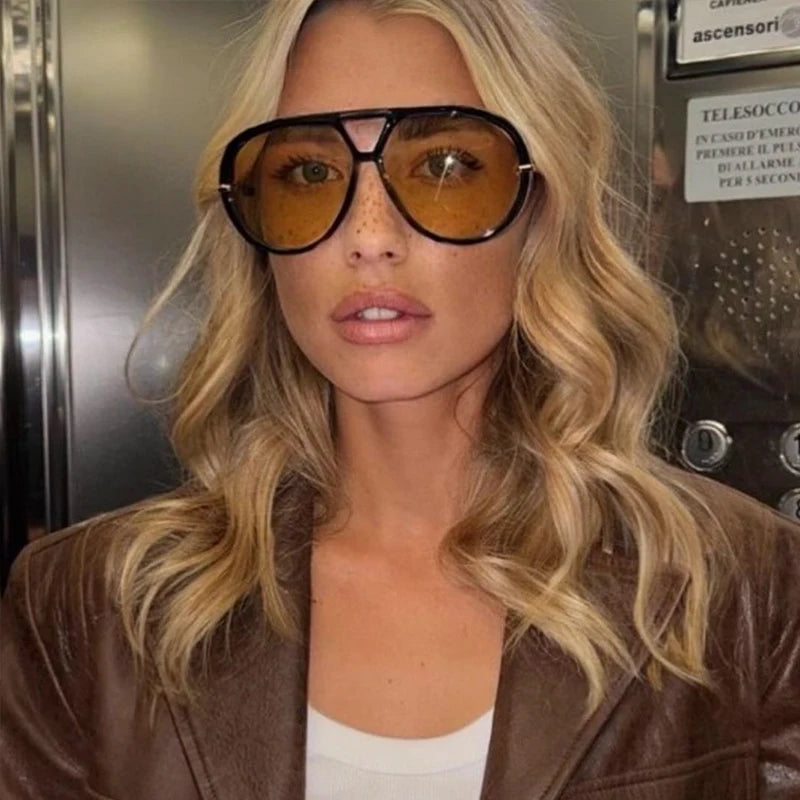 Lunettes de soleil oversize