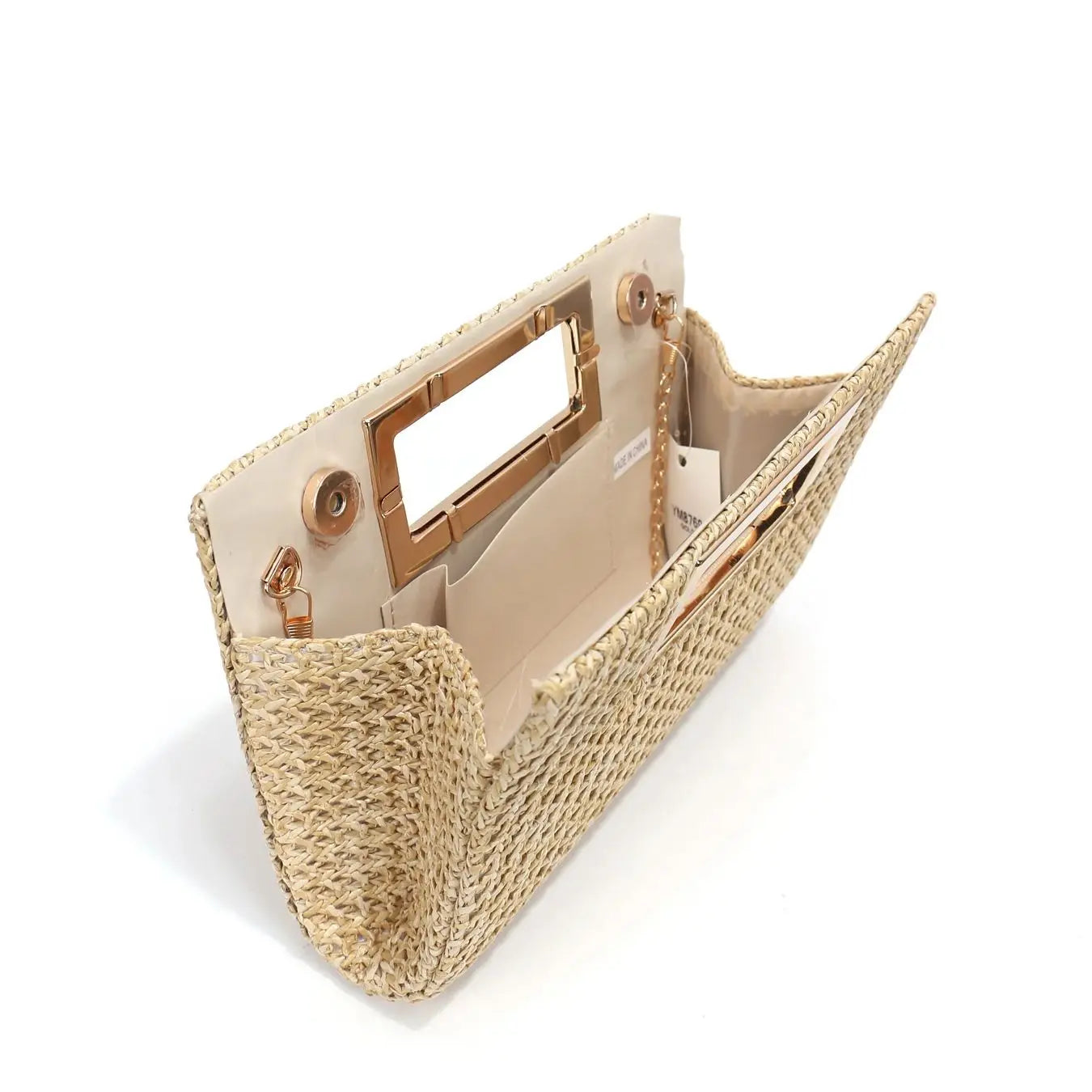 Sac enveloppe en paille