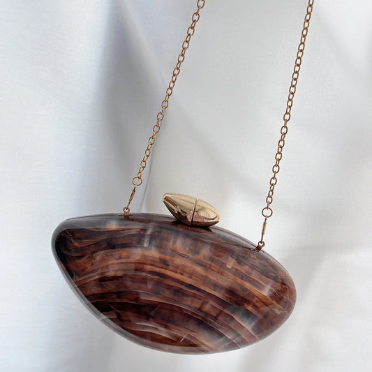 Minaudière rigide scintillante