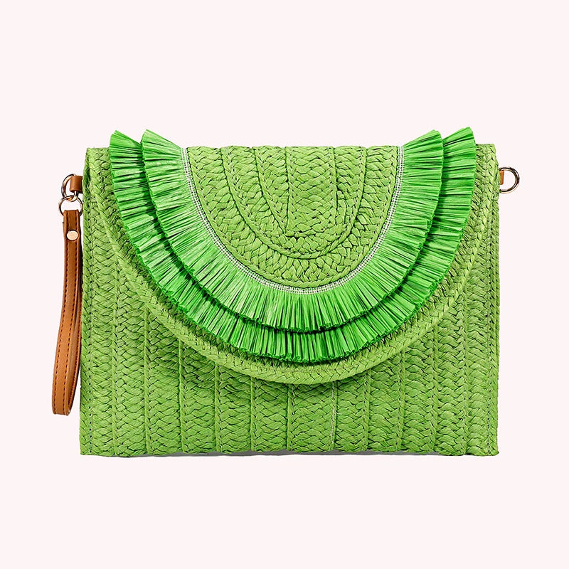 Sac en Paille Bohème