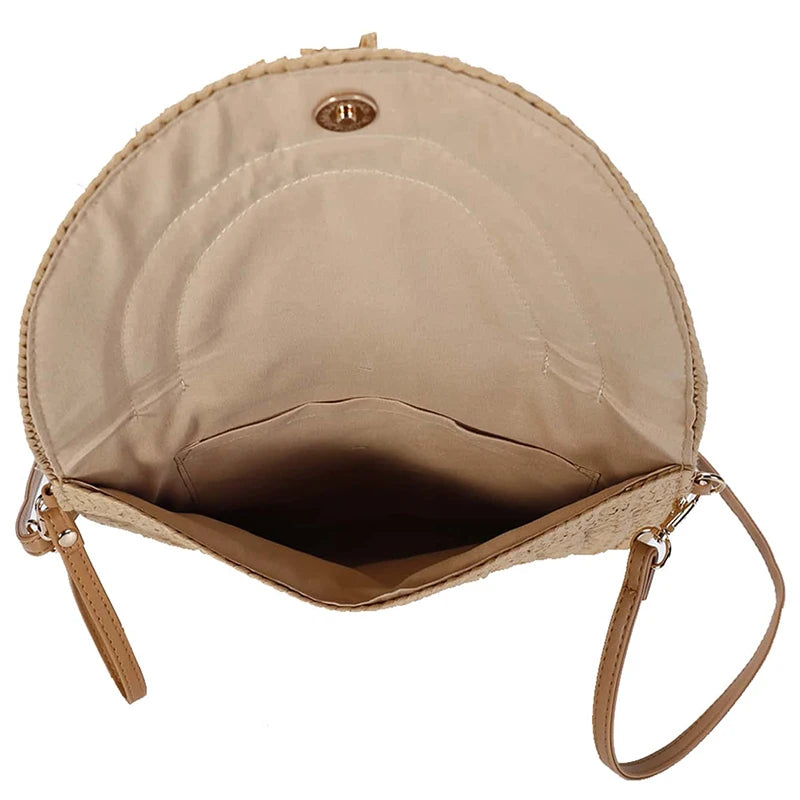 Sac en Paille Bohème