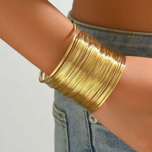Bracelet manchette minimaliste