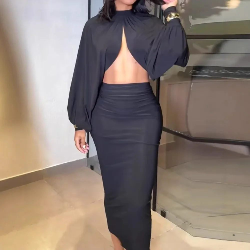 Robe slim fit col rond — Summer Glow Dress