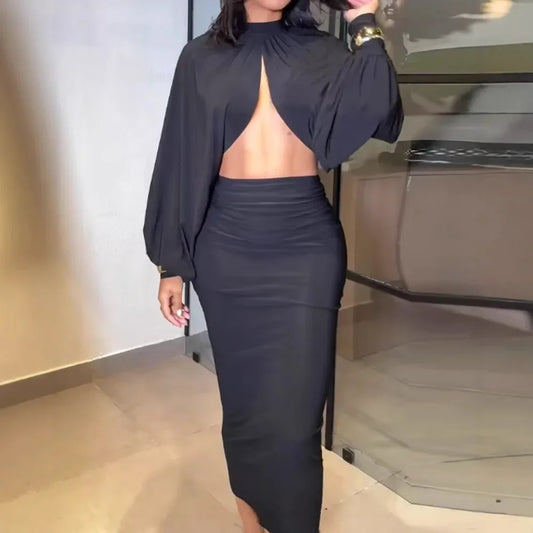 Robe slim fit col rond — Summer Glow Dress