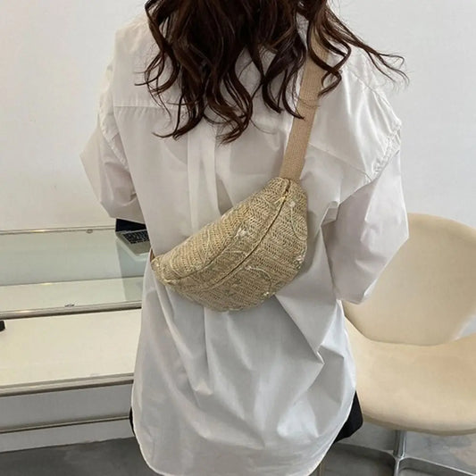 Sac Banane en Paille