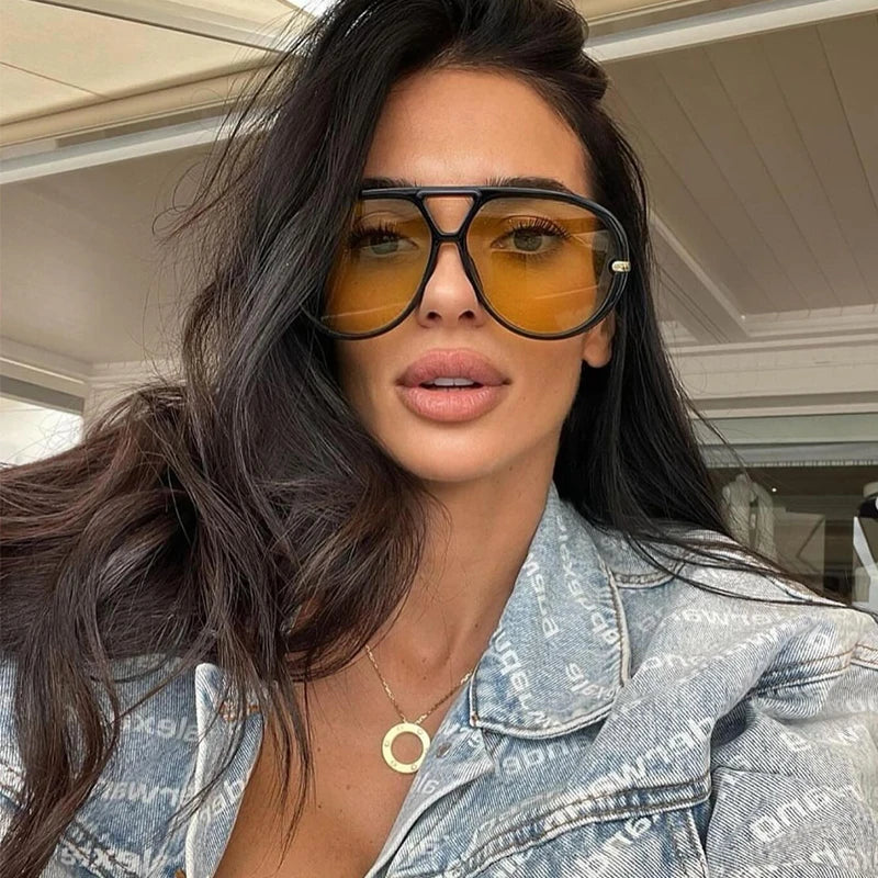 Lunettes de soleil oversize