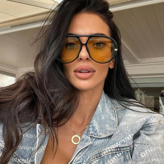 Lunettes de soleil oversize