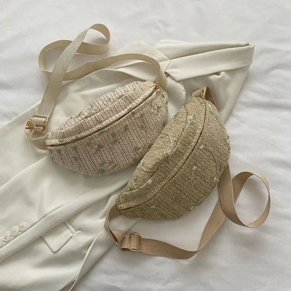Sac Banane en Paille