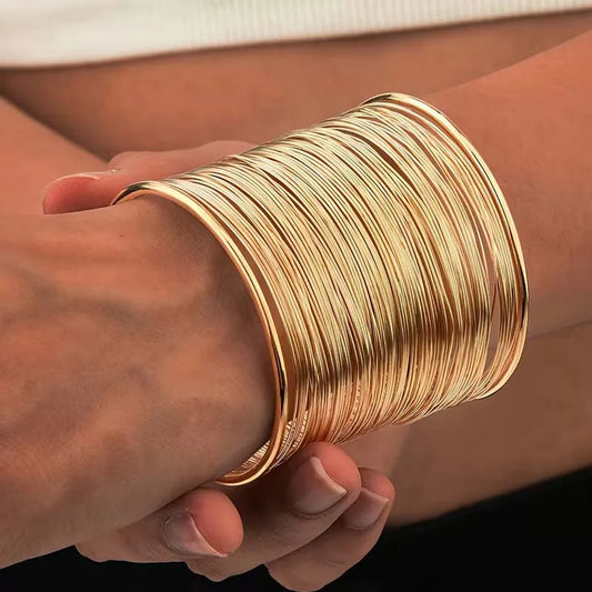 Bracelet manchette minimaliste