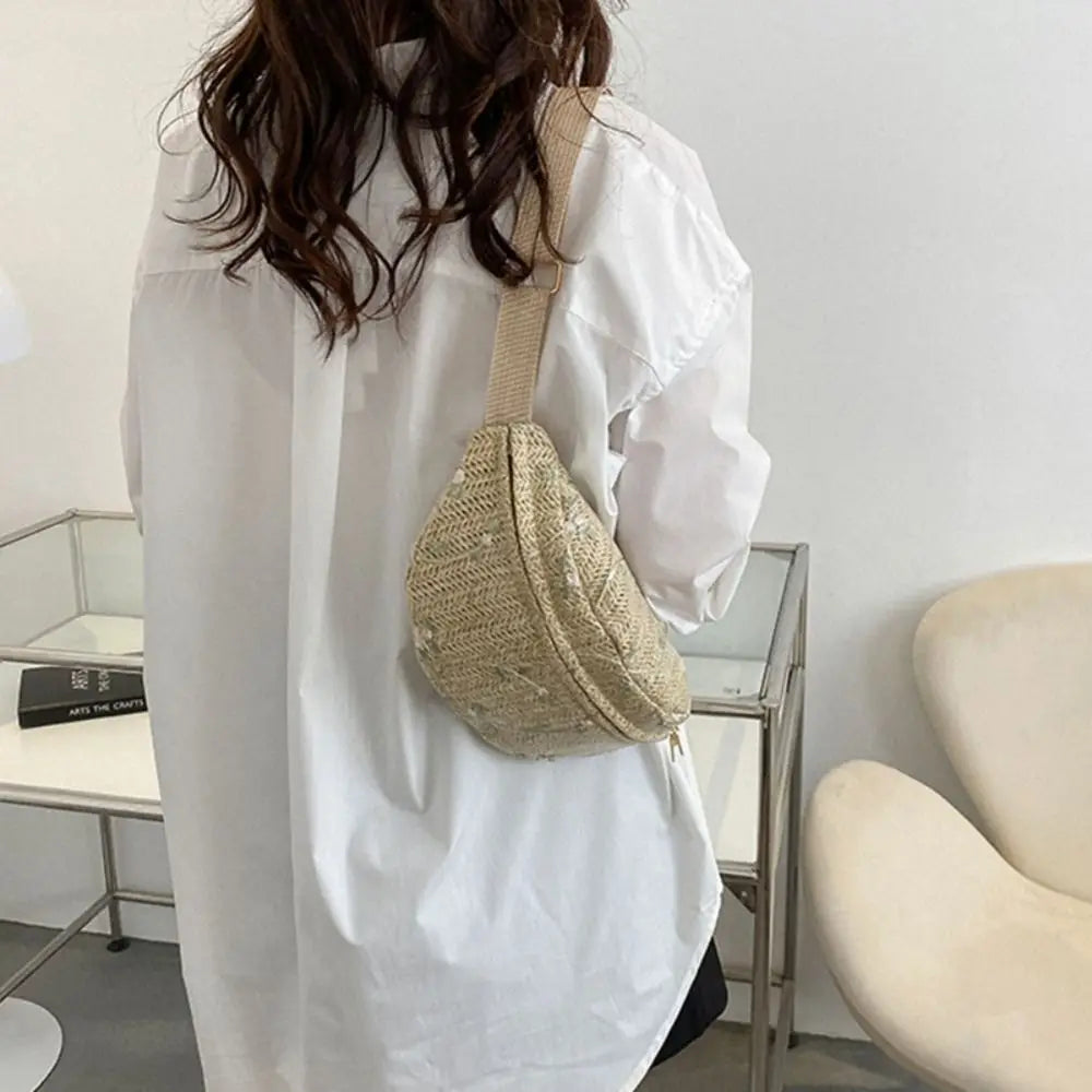 Sac Banane en Paille